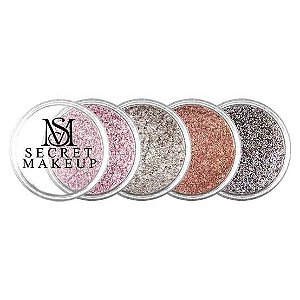 GLITTER E PIGMENTOS - SECRET MAKEUP