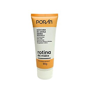 MÁSCARA DE ARGILA NEGRA ROTINA DA MAKE - PORÁN
