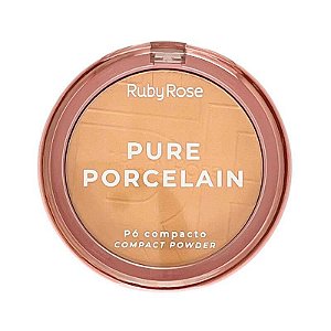 PÓ COMPACTO PURE PORCELAIN - RUBY ROSE