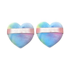 ESPONJA PARA MAQUIAGEM CORAÇÕES KIT COM 2 - MISS FRANDY