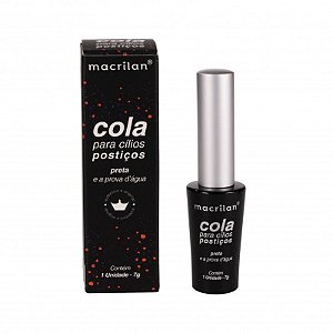 COLA DE CÍLIOS POSTIÇOS PRETA - MACRILAN