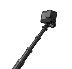 Bastão Pau de selfie Gigante Telesin fibra de carbono 2,70m p/ GoPro