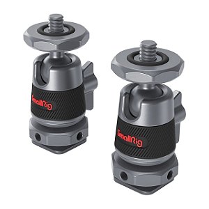 SmallRig Mini Ball Head com Hot Shoe (2 Un) 2948