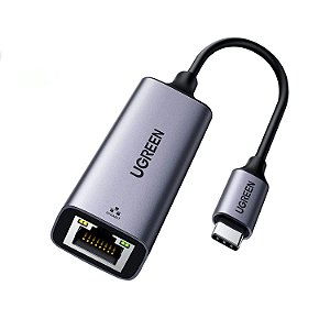 Adaptador Placa Rede USB-C Ugreen Giga Ethernet 1 Gbps