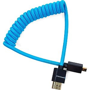 Kondor Blue Cabo Micro-HDMI P/ HDMI Espiral (60cm)