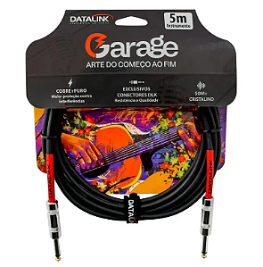 Cabo Datalink Garage P10 x P10 Preto (5m)