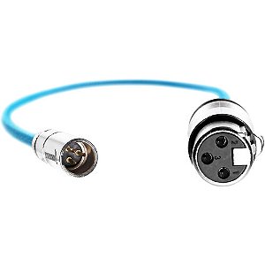 Kondor Blue Cabo de Áudio Mini-XLR para XLR Fêmea - BMPCC 6K/4K e Canon C70