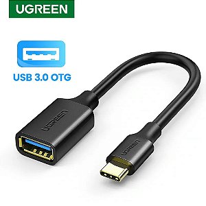 Ugreen Adaptador USB-C Macho P/ USB 3.0 A Femea Macbook 15cm