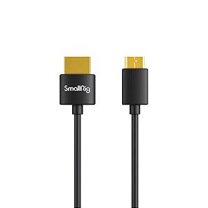 SmallRig Cabo Ultra Slim Fino 4K HDMI (Mini HDMI para HDMI) 35cm 3040