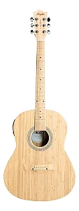 Violão Tagima Memphis Naturale All Solid Bambu Elétrico Aço