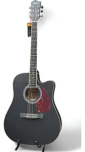 Violão Elétrico Memphis Tagima Black Satin Aço