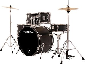 Bateria 22 Vpd422 Vogga Jam C/ Baquetas (Matte Black)