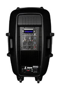 Caixa De Som Profissional J&f 300w Rms Ativa Bt Usb