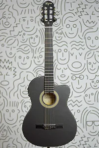 Violão Eletroacústico Tagima Classical Cutaway Spruce Nylon Prata