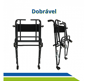 CADEIRA DE BANHO DOBRAVEL MOD B5 003 PARA 150KG ORTOMOBIL