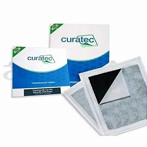 CURATIVO CARVAO ATIVADO COM PRATA PLUS 10 X10 cm CURATEC