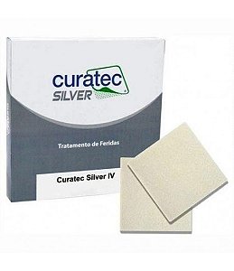CURATIVO SILVER IV 10CM X 10CM CURATEC