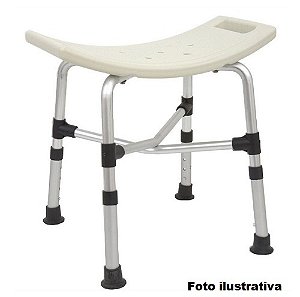 BANCO PARA BANHO REFORÇADA 170 KG BEGE SEQUENCIAL