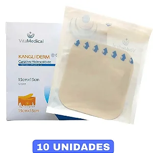 CURATIVO HIDROCOLOIDE 15X15CM PLUS EXTRA FINO G1319 VITAMEDICAL