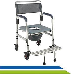 CADEIRA DE BANHO ALUMINIO 135KG DESMONTAVEL HIDROLIGHT