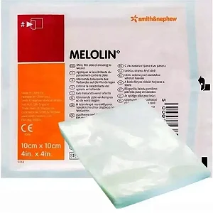 CURATIVO MELOLIN ALMOFADA ABSORVENTE 10 X 10CM SMITH & NEPHEW