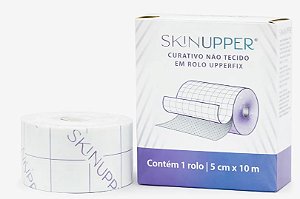 CURATIVO FIXAÇÃO ROLO 5X10CM ( TIPO HYPAFIX) SKINUPPER