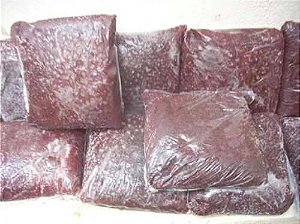 Bloodworms puro congelado 1kg