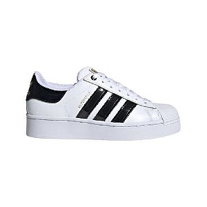 TÊNIS ADIDAS SUPERSTAR BOLD - FEMININO - BRANCO E PRETO