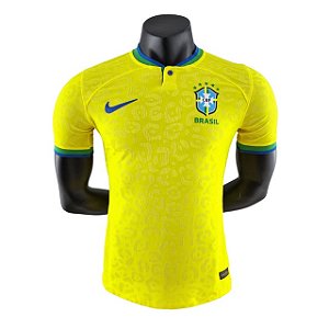 Camisa Seleção Brasileira I 2022 Nike  - Amarela