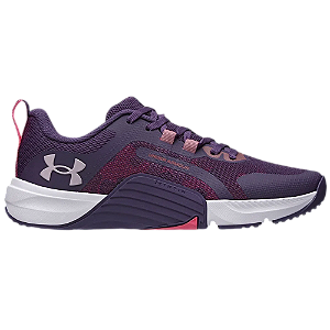 TENIS UA TRIBASE REPS UNDER ARMOUR ROXO ESCURO/PINK NT 3027500-RFUTUX