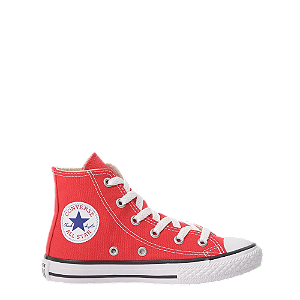 BOTA CHUCK TAYLOR ALL STAR VERMELHO E PRETO