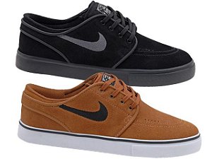 Combo Nike Sb Stefan Janoski Zoom OG Preto / Preto + Nike Sb Stefan Janoski Zoom OG Whisky