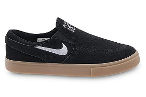 Tênis Nike Sb Zoom Stefan Janoski Slip-on Preto / Látex