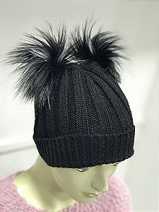 Touca 2 pompons