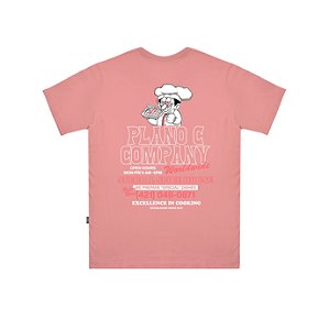 Camiseta Plano C Cooking On High Rosa