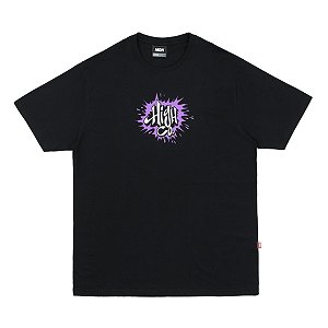 Camiseta blunt ouch preto 200438 - LOKAL SKATE SHOP