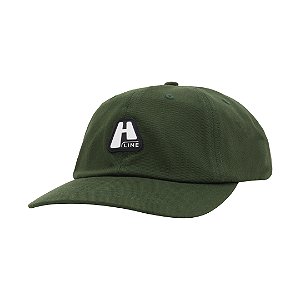 Boné High 6 Panel Logo Line Verde