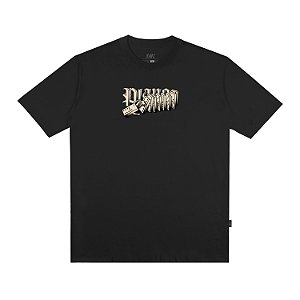 Camiseta blunt ouch preto 200438 - LOKAL SKATE SHOP