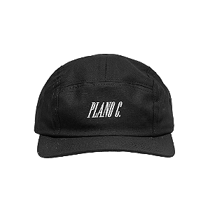 Boné Plano C 5 Panel Ripstop Reflective Preto