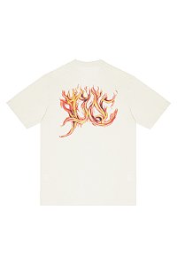 Camiseta Plano C Flames Branco