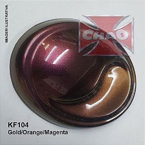 Tinta Kamaleão Gold/Orange/Magenta