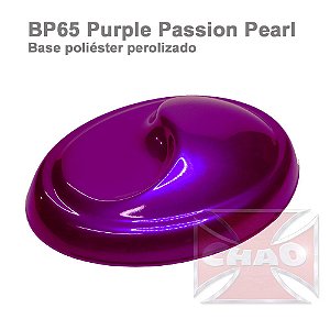 Purple Passiom poliéster perolizada