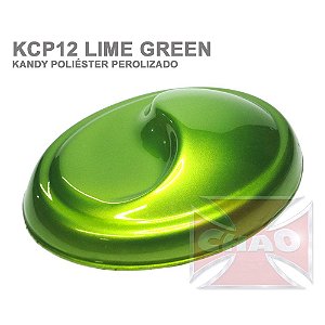 Lime Green Kandy Perolizado Poliéster