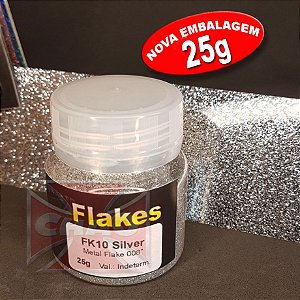 Silver Mini flake 008“ 25g