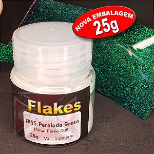 Perolado Green flake 008“ 25g