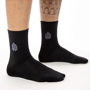 Meia cano médio - Hops Socks com frase divertida