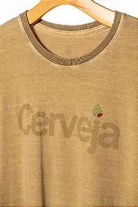 Camiseta Cerveja Hop.oh - Areia