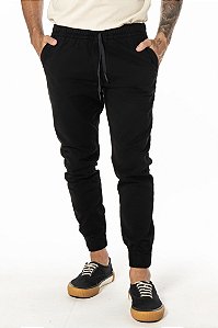 Calça Jogger Sarja Hop.oh - Preta