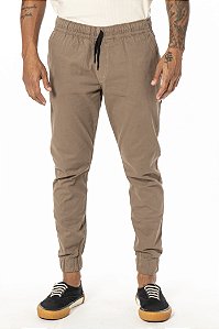 Calça Jogger Sarja Hop.oh - Cáqui