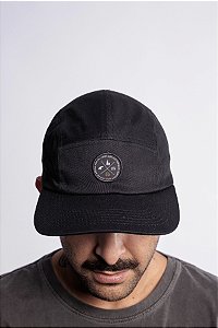 Boné Five Panel Sarja Hop.oh - Preto